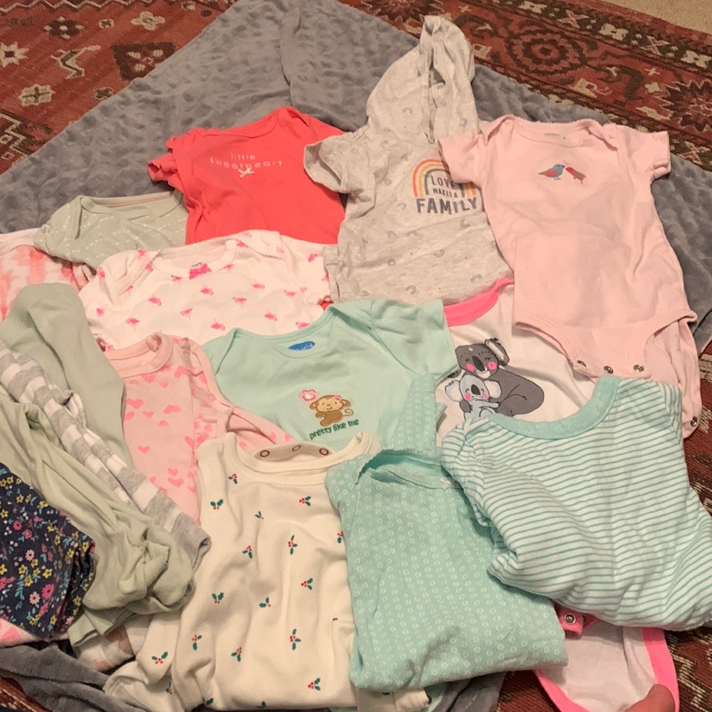 Baby girl clothes lot 3-9 months